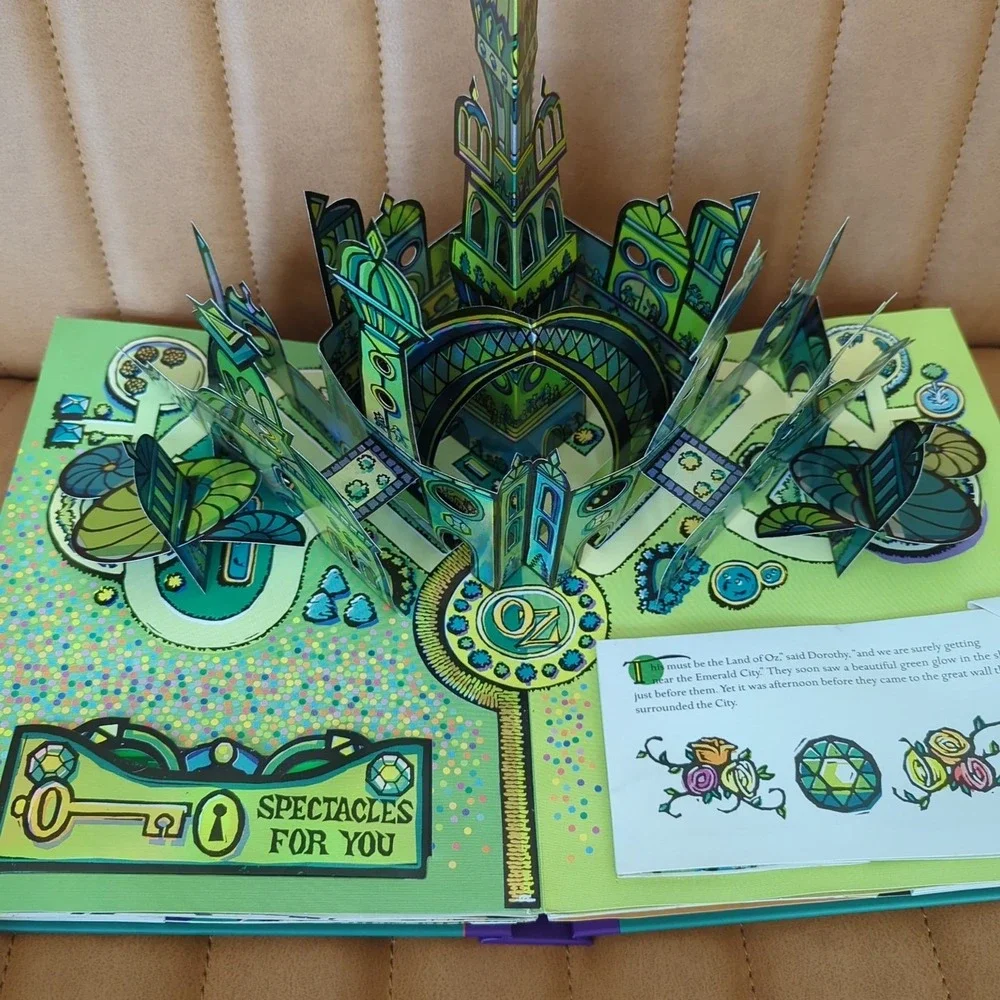 Wonderful‎ Wizard Oz Pop Up Book L. Frank Baum Robert Sabuda 2000 Wicked